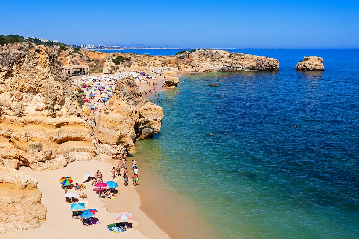 8 - Albufeira beach