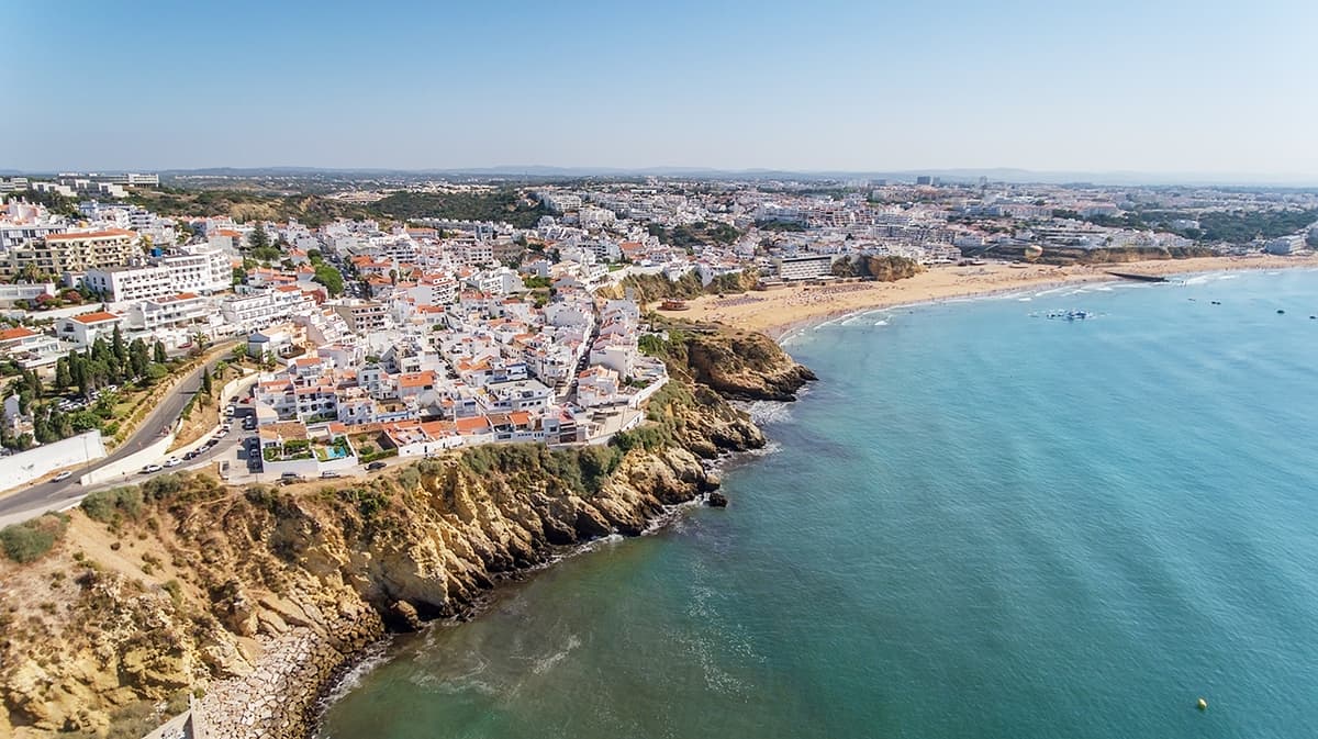 8 - Albufeira beach